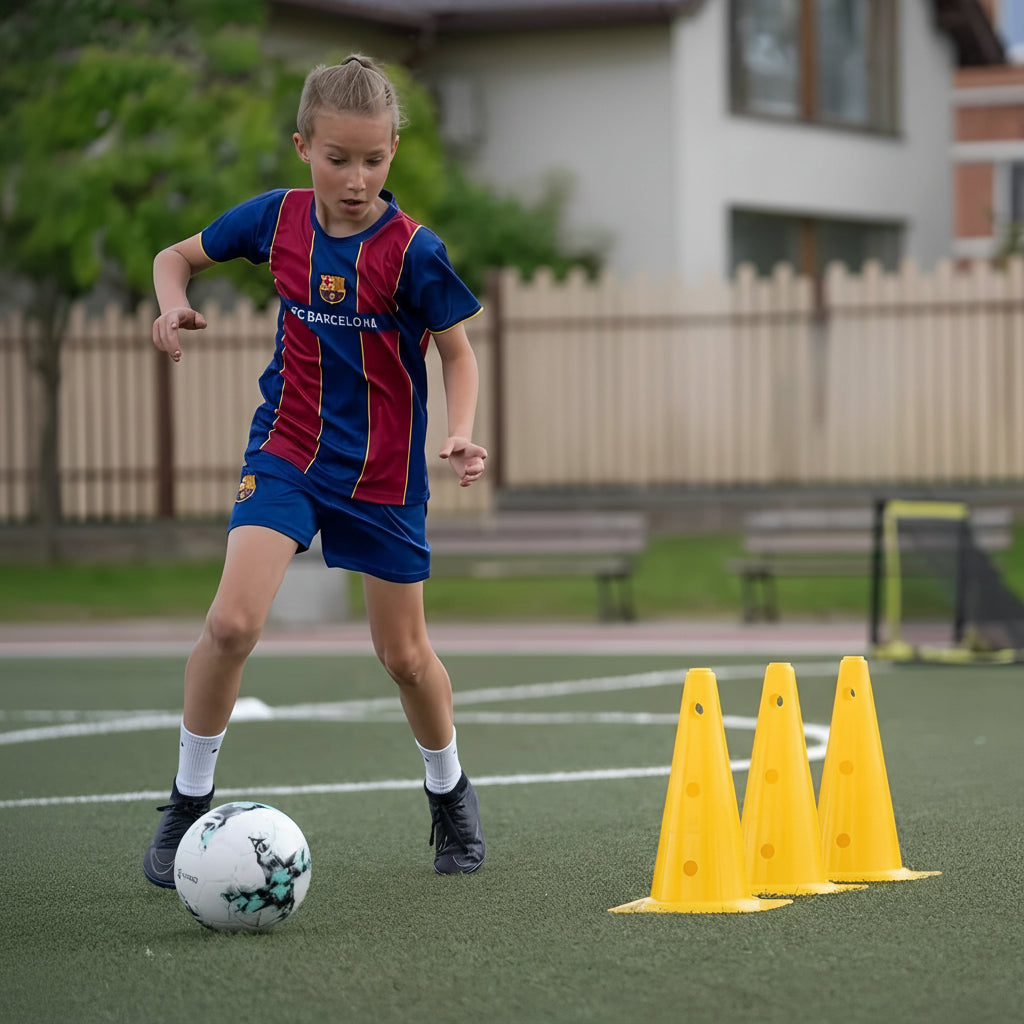 Football Training Mat with Guided Video Workout Program