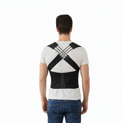 Lightweight Posture Support with Adjustable Shoulder Straps