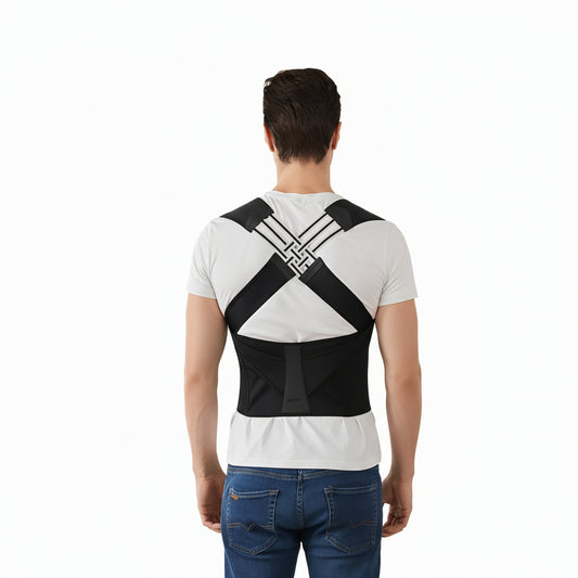 Lightweight Posture Support with Adjustable Shoulder Straps