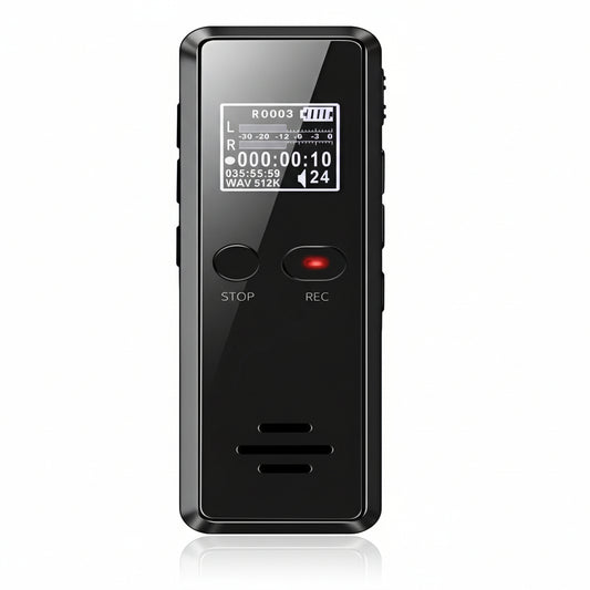 Digital Voice Recorder with Auto Save and Built In Speaker