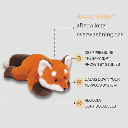 Red Panda Weighted Plush Animal for Sensory Comfort