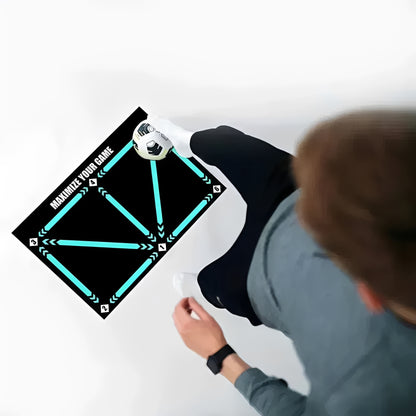 Football Training Mat with Guided Video Workout Program