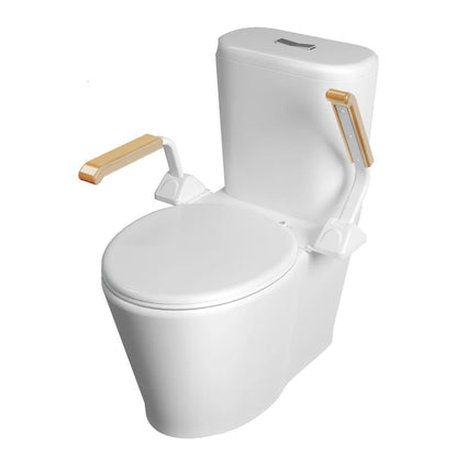 Adjustable Toilet Safety Rail with Support Handles