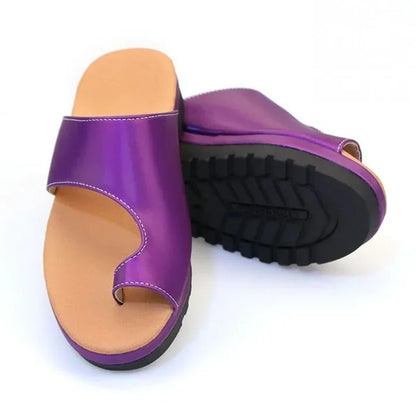 Orthopedic Platform Sandals with Spacious Toe Design