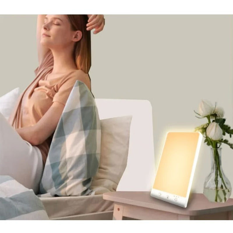 Bionic Sunlight Therapy Lamp with 5V Brightness Settings for Seasonal Mood Support