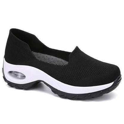 Ladies Breathable Mesh Sneakers with Orthopedic Arch Support and Air Sole