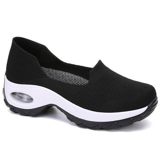 Ladies Breathable Mesh Sneakers with Orthopedic Arch Support and Air Sole