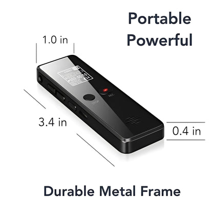 Digital Voice Recorder with Auto Save and Built In Speaker