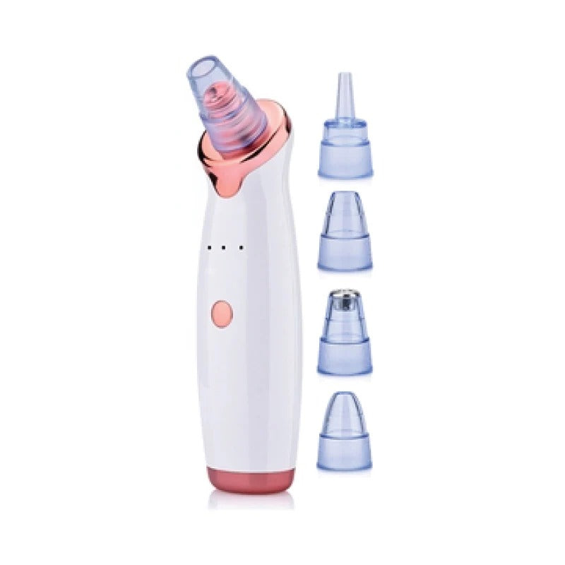 Electric Facial Pore Vacuum with Rechargeable Suction and Cleaning Tip