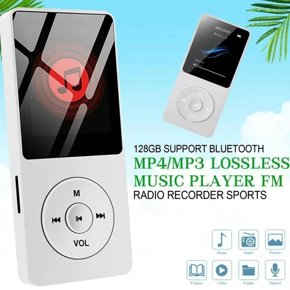 Compact Digital Media Player with Bluetooth and 1.8 Inch Display