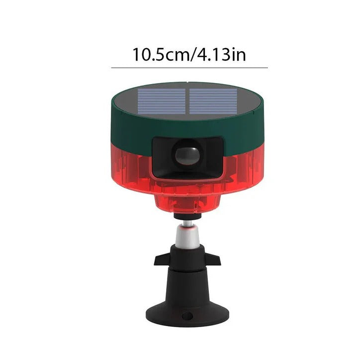 Solar Powered Animal Repeller with 360 Degree Detection Range