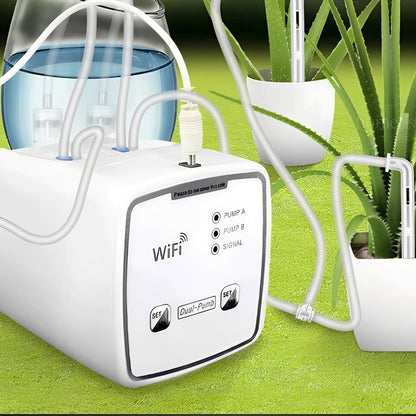 WiFi Smart Plant Watering System with 20 Drip Ports