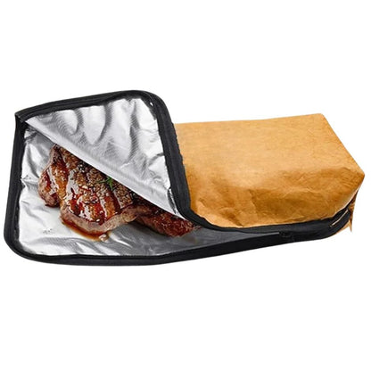 BBQ Meat Resting Blanket with Insulation and Handle for Brisket
