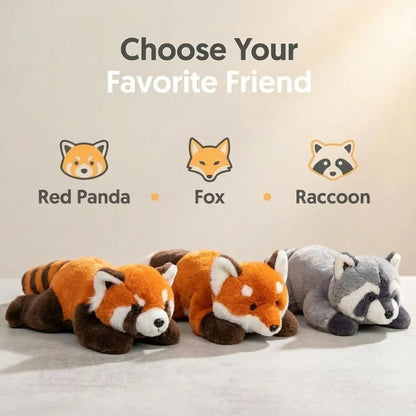 Red Panda Weighted Plush Animal for Sensory Comfort