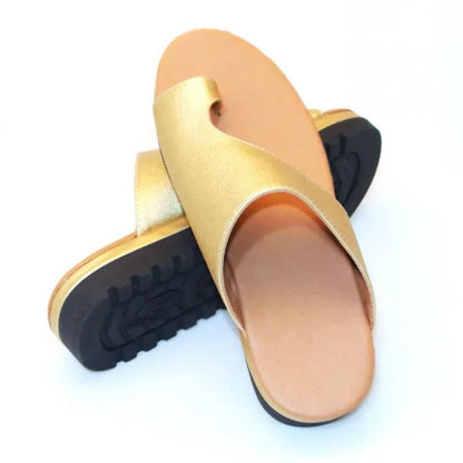 Orthopedic Platform Sandals with Spacious Toe Design