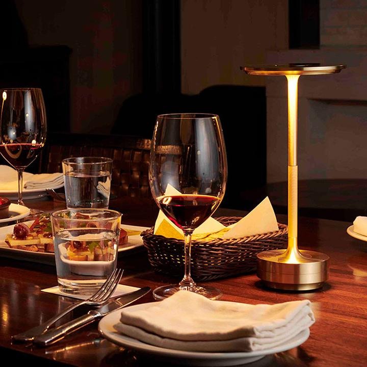 Dimmable Portable Cordless Table Lamp Rechargeable Battery