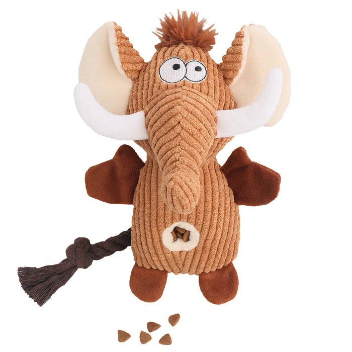 Rugged Plush Toy and Sturdy Fabric Plaything for Pets