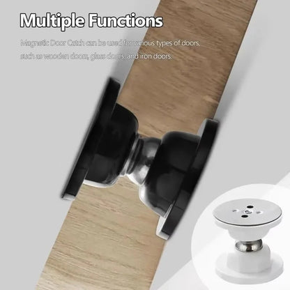 Magnetic Stainless Steel Door Stop with Secure Hold