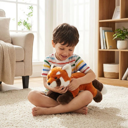 Red Panda Weighted Plush Animal for Sensory Comfort