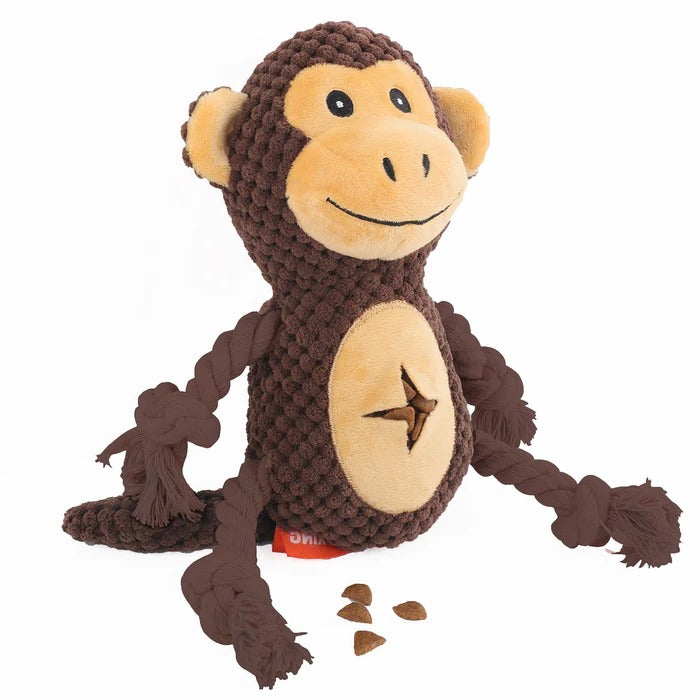 Rugged Plush Toy and Sturdy Fabric Plaything for Pets