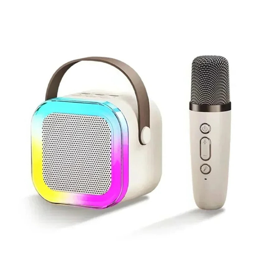 Wireless Karaoke Machine with Bluetooth Speaker and Microphone Input