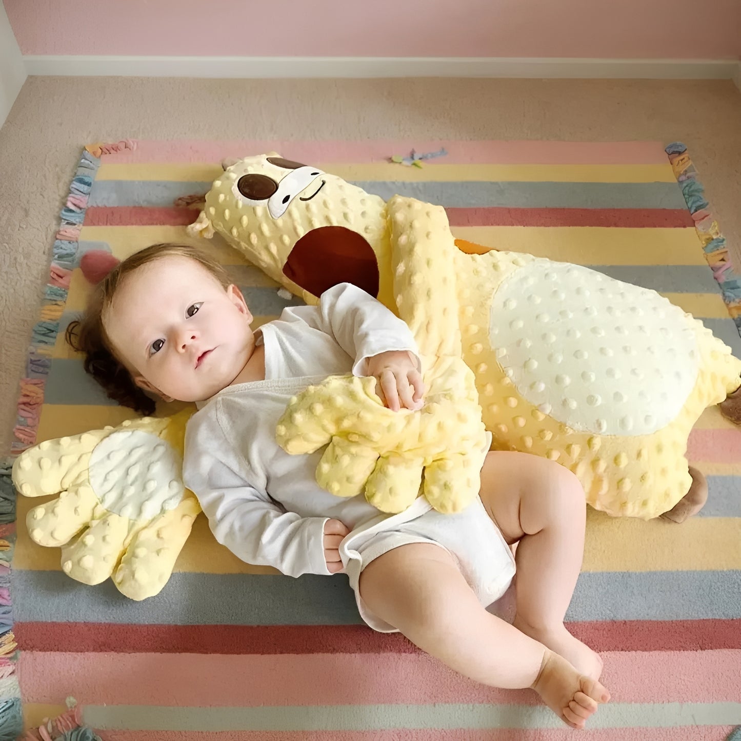 Motorized Baby Sleep Patter with Adjustable Tapping and Soft Touch