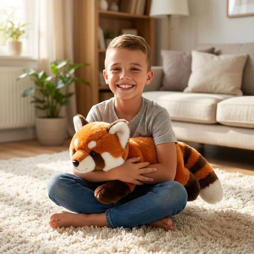 Red Panda Weighted Plush Animal for Sensory Comfort