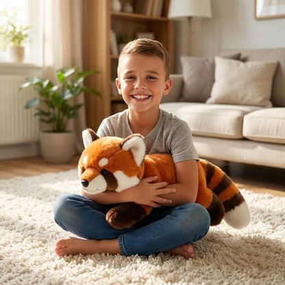 Red Panda Weighted Plush Animal for Sensory Comfort