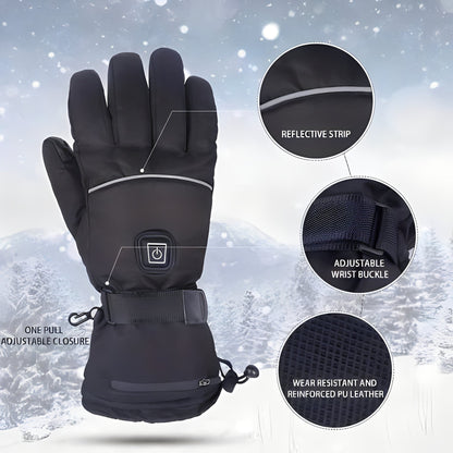Rechargeable Electric Heated Gloves for Winter
