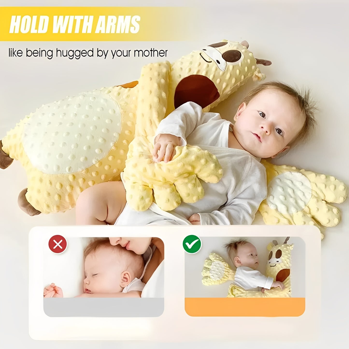 Motorized Baby Sleep Patter with Adjustable Tapping and Soft Touch