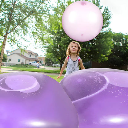 Interactive Light Up Bubble Ball Toy for Kids and Outdoor Play