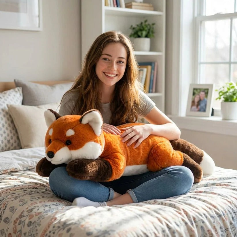 Red Panda Weighted Plush Animal for Sensory Comfort