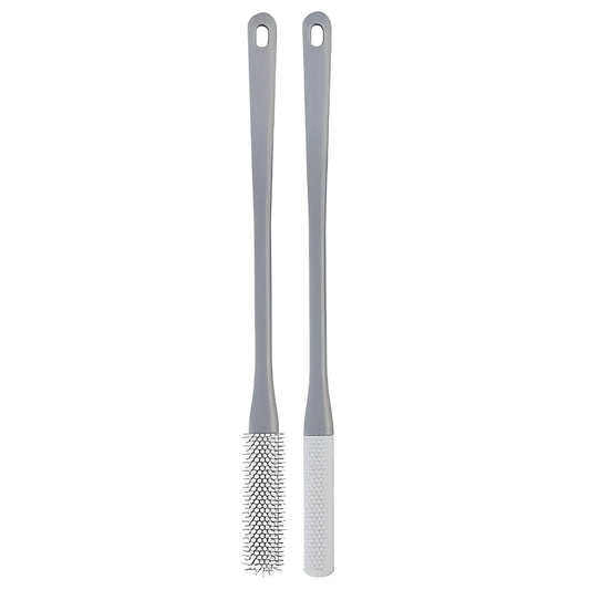 Long Handle Toe Cleaning Brush, 2 Piece Set