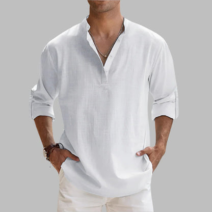Lightweight Linen Casual Shirt Summer Wear for Men