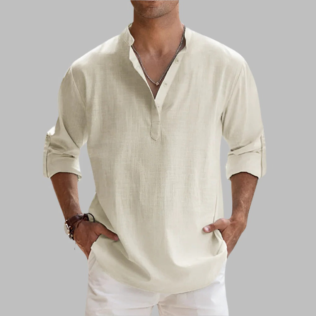 Lightweight Linen Casual Shirt Summer Wear for Men