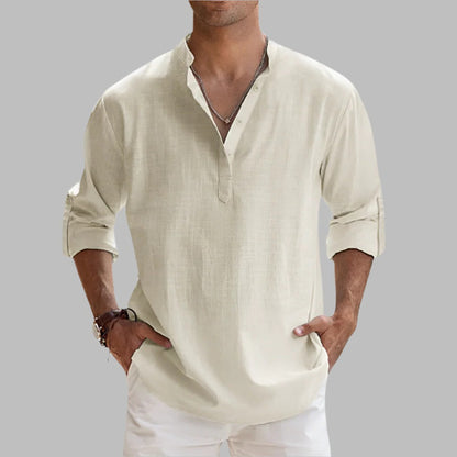 Lightweight Linen Casual Shirt Summer Wear for Men