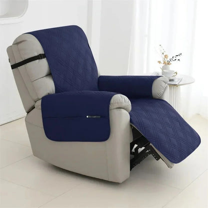 Pet Friendly Quilted Recliner Cover, Water Resistant Armchair Slipcover