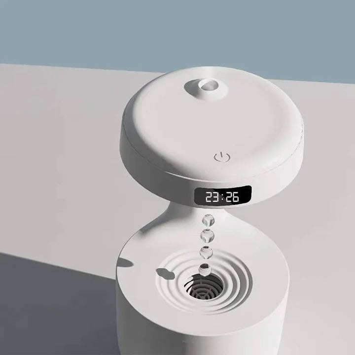 Rechargeable Humidifier with Adjustable Mist and LED Display