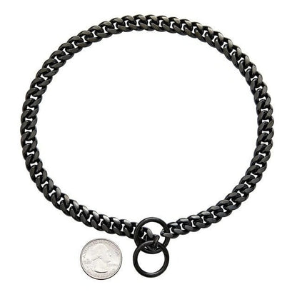 Stainless Steel Chain Dog Collar in Multiple Colors
