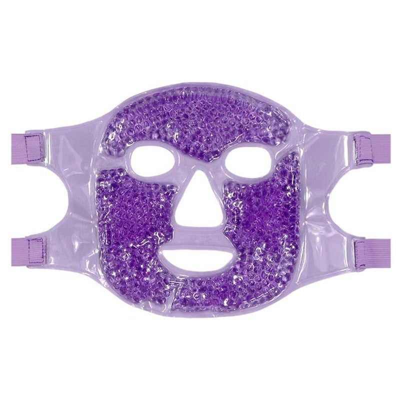 Flexible Gel Pack Face and Eye Wrap with Dual Temperature Therapy for Swelling and Skin Recovery