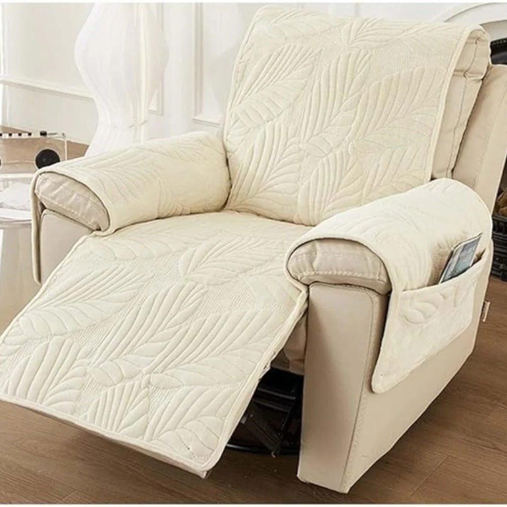 Patterned Recliner Chair Cover for Furniture Protection