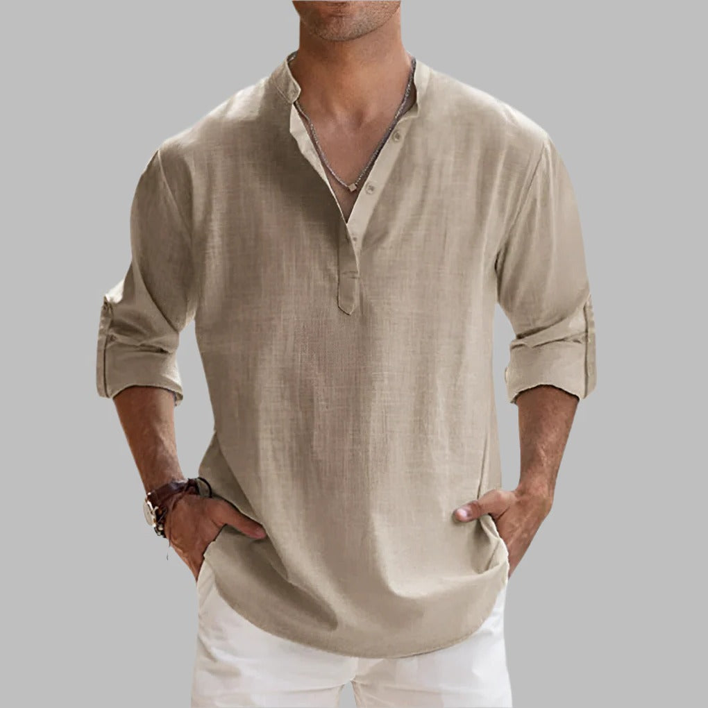 Lightweight Linen Casual Shirt Summer Wear for Men