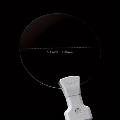 Ergonomic Hands-Free Magnifying Glass with 5X Magnification and Adjustable Neck Strap