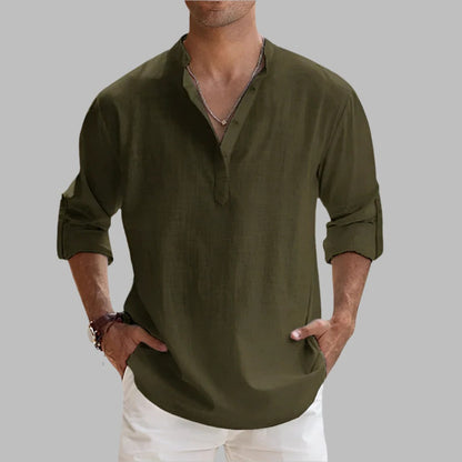 Lightweight Linen Casual Shirt Summer Wear for Men