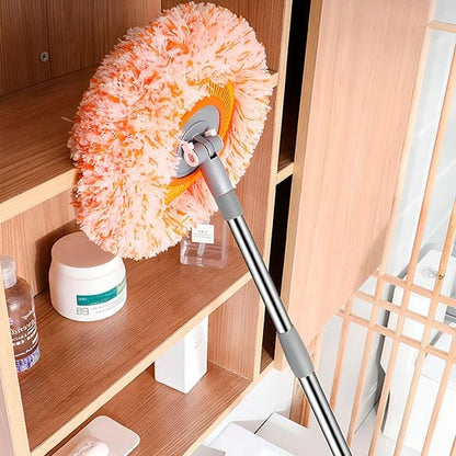 360 Degree Spin Floor Broom with Adjustable Cleaning Head