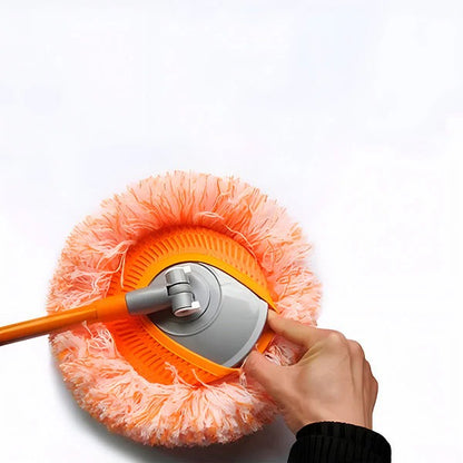 360 Degree Spin Floor Broom with Adjustable Cleaning Head