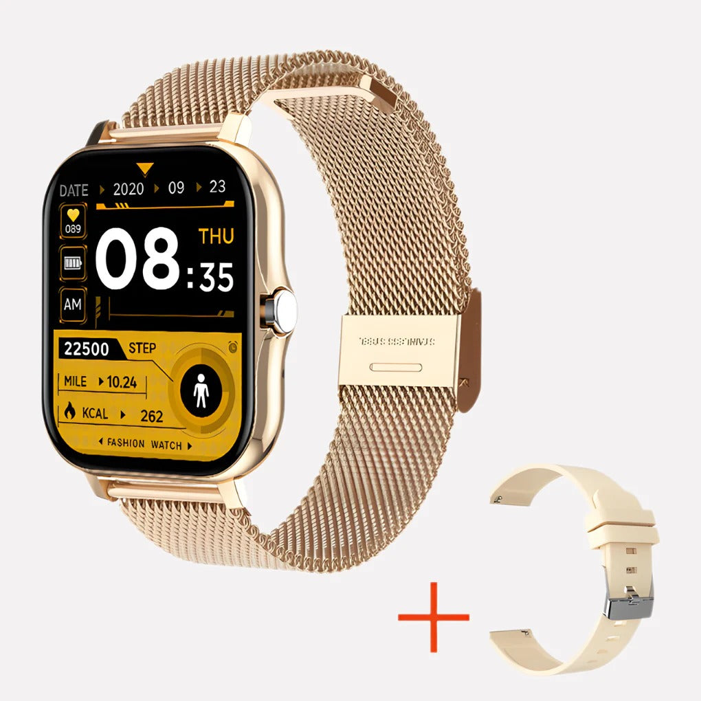 GPS Enabled Smart Watch with Emergency Fall Alert for Everyday Use