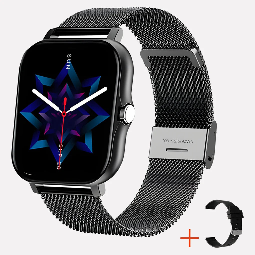GPS Enabled Smart Watch with Emergency Fall Alert for Everyday Use