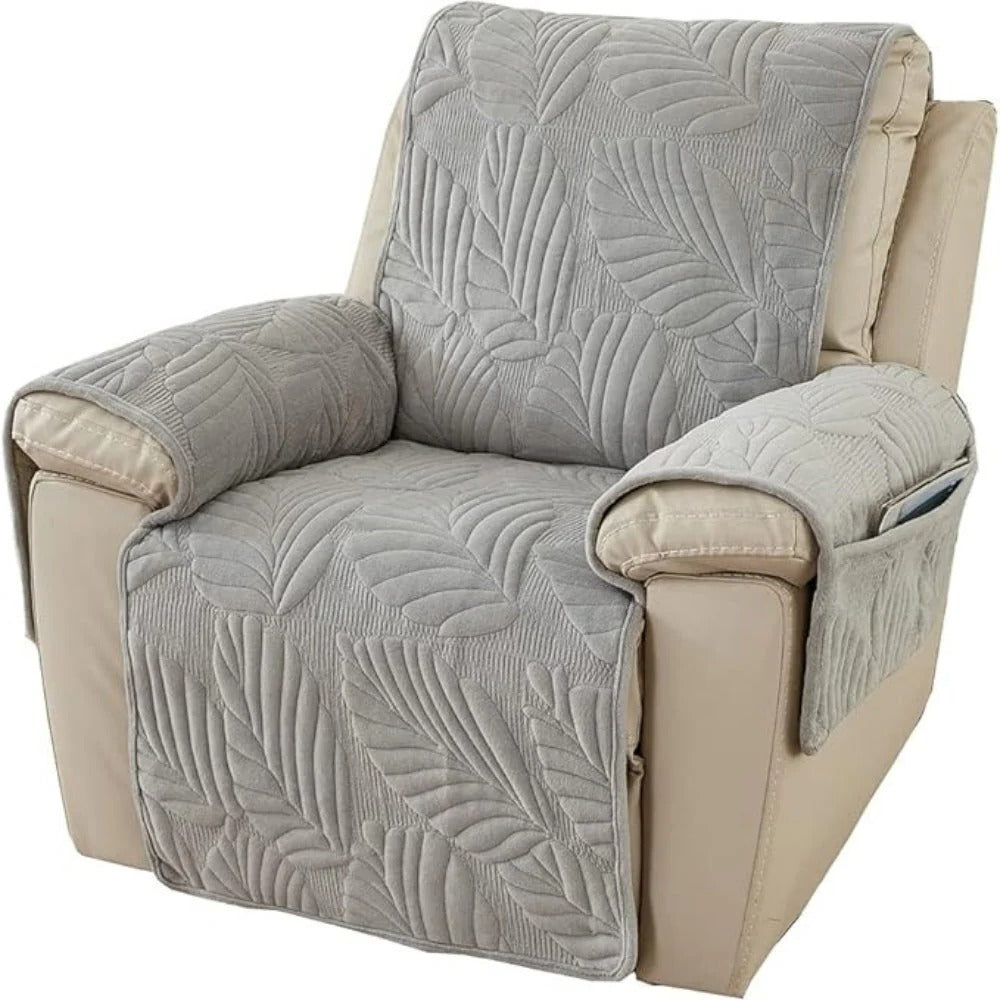 Patterned Recliner Chair Cover for Furniture Protection