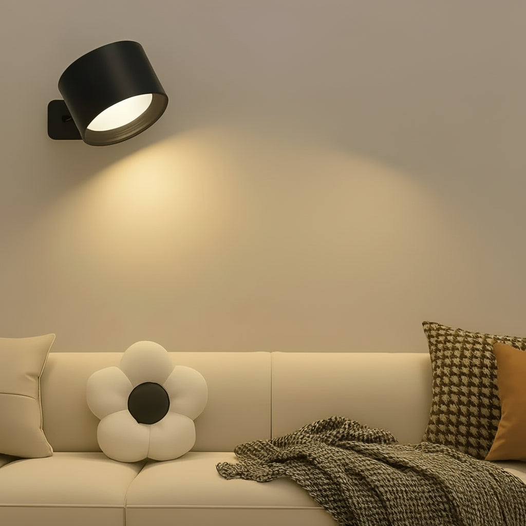 Rechargeable LED Wall Light with 360 Degree Swivel